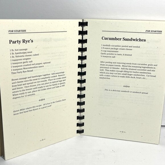 Weirs Country Store 35th Anniversary Cookbook Spiral Bound Recipes - Picture 2 of 7